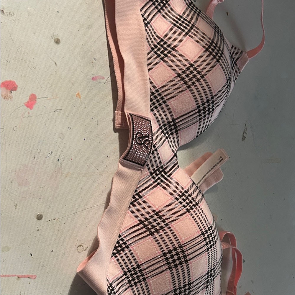Victoria's Secret Pink Plaid Bra